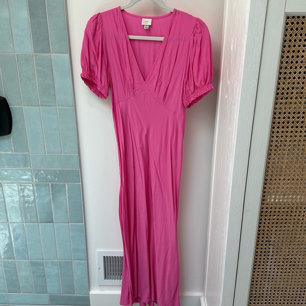 Pink summer dress